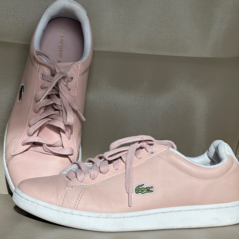 Lacoste leather sneakers